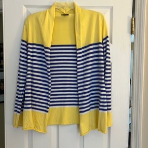 Talbots Open Front Cardigan
